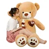 New 2019 Valentine Presents Cute Teddy Bear Plush Toy Wholesale Custom LOGO Stuffed Soft Baby Toy Plush Teddy Bear With heart
