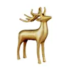 Decoration Crafts copper deer statue metal deer /elephant / OX /statue in pure brass figurine