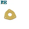 Chinese custom triangular brass insulation engine pipe gasket for exhaust pipe
