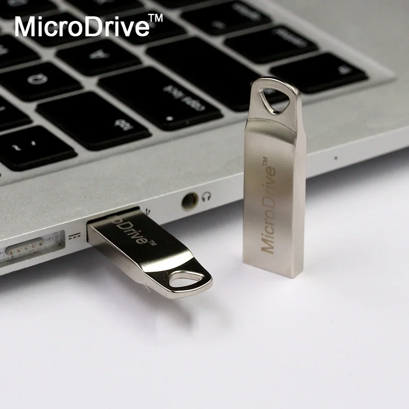 waterproof metal silver pendrive 2gb 4gb 8gb 16gb 32gb 1gb memory stick usb flash drive - ANKUX.COM
