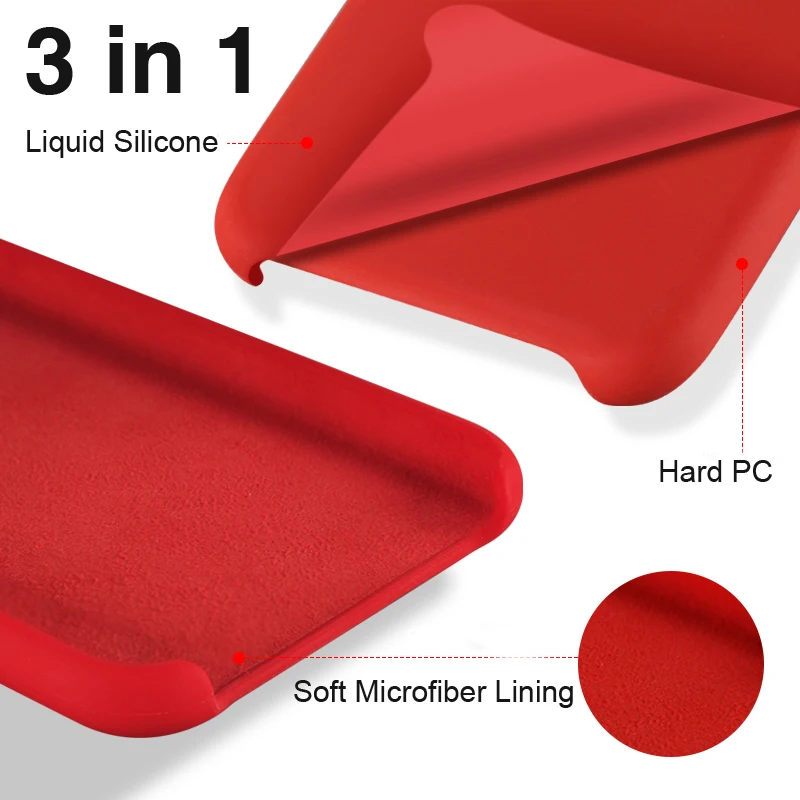 New 2020 Mobile Back Cover Silicone Phone Case For iPhone XR XS MAX Silicon Case Soft Rubber Shockproof For iPhone 11 Case.jpg