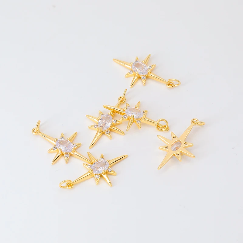 Zhongxing New Hot Selling Diy Handmade Pendants Accessories Gold Plated