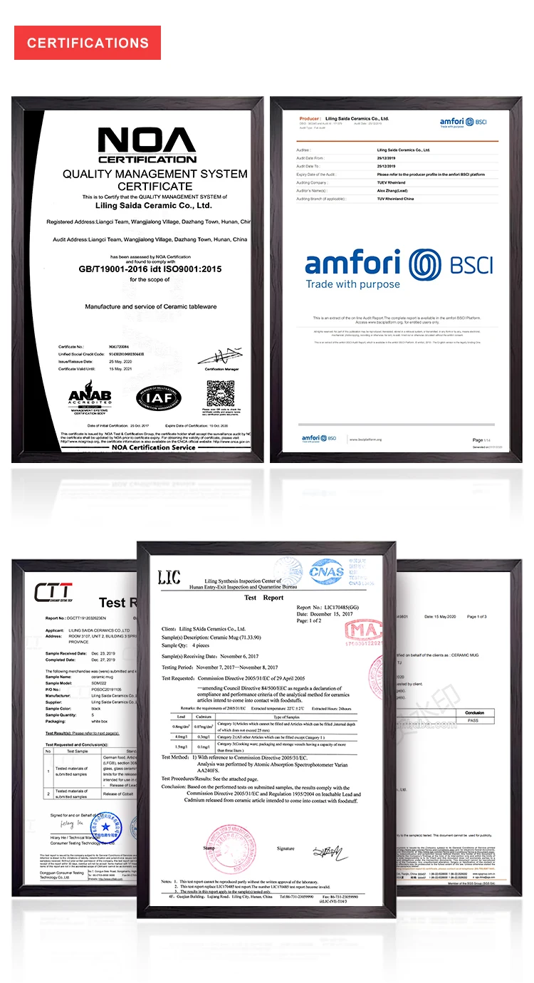 double layer ceramic mug cup