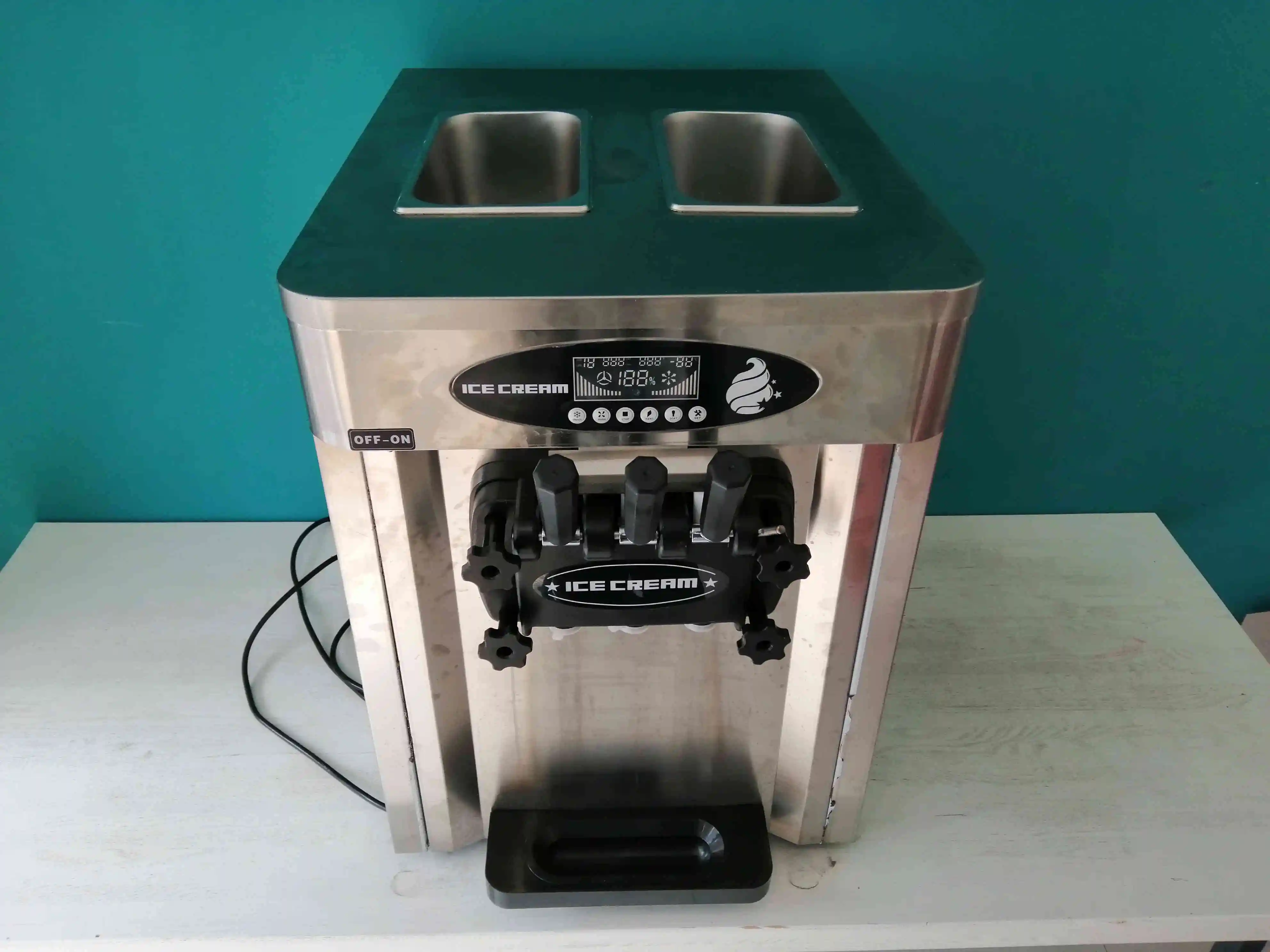 Precooling Function Tasty Soft Serve Ice Cream Machine Buy Soft