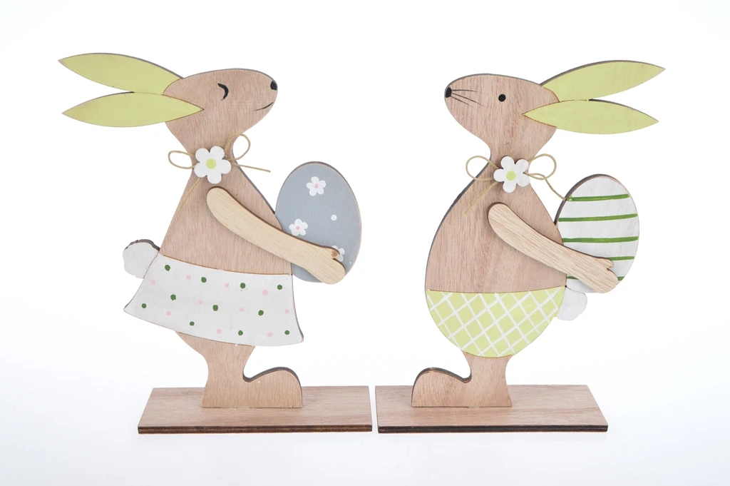 Wood Easter Bunny Decoration - Buy Easter Bunny,Easter Decoration ...