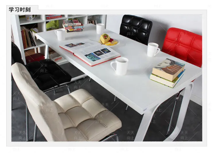 High Quality Metal Frame Sponge Seat Leather Chair Dining Room Leisure Chair Comfortable Materials Bulk Wholesale Furniture