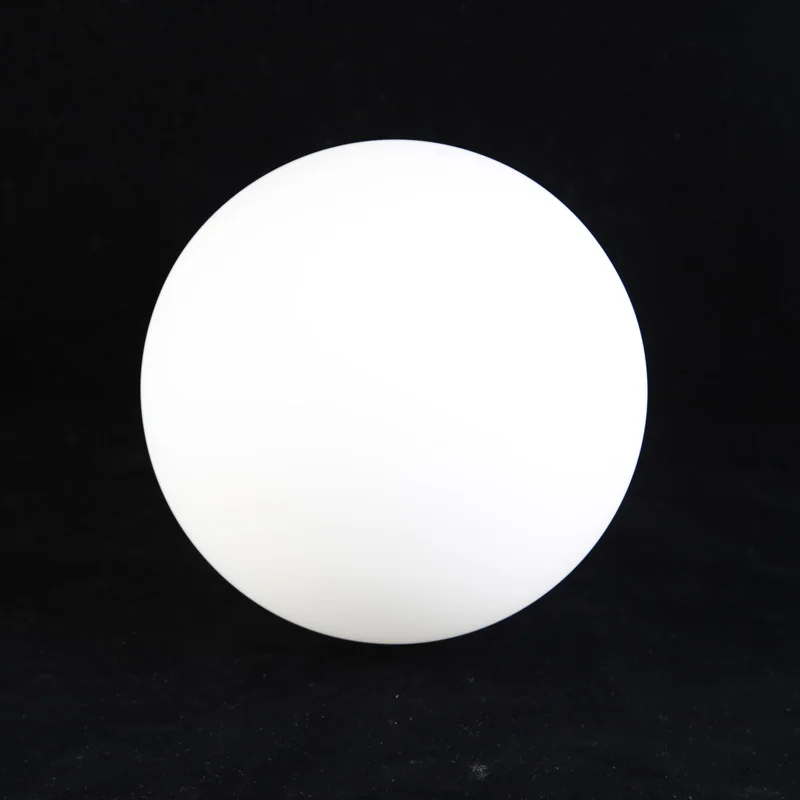 G9 white painted globe hanging glass lampshade