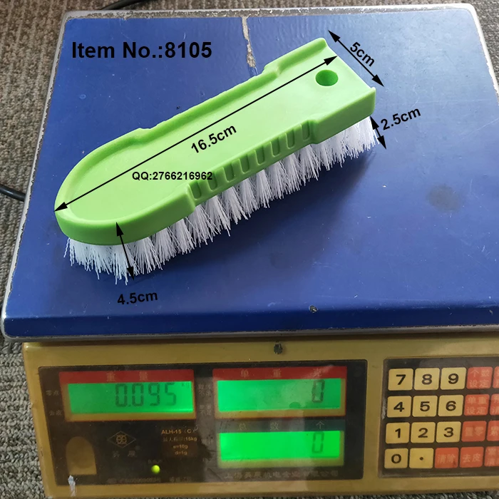 
HQ8105 wooden brush factory PP plastic clothes wash brush 
