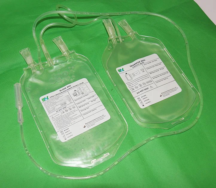 High Quality Medical Single Triple Plastic Empty Penta Plasma Blood ...