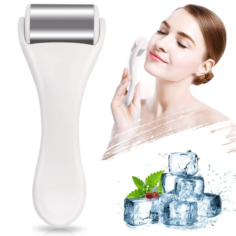 
Wholesale Beauty Care Stainless Steel Facial Massager Anti-Puffiness Ice Roller 