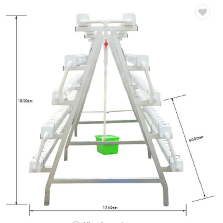 Hot Sale Greenhouse Hydroponics NFT system for agriculture