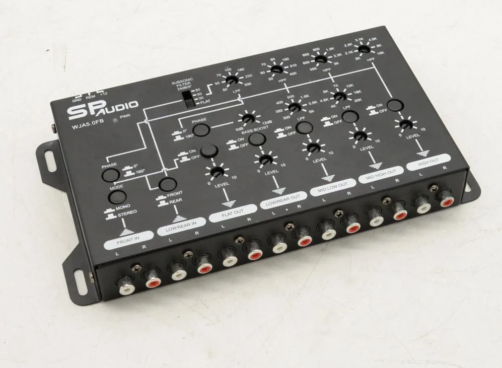 Active Car Audio Crossover With Best Price Crossover Audio Buy 5 Way