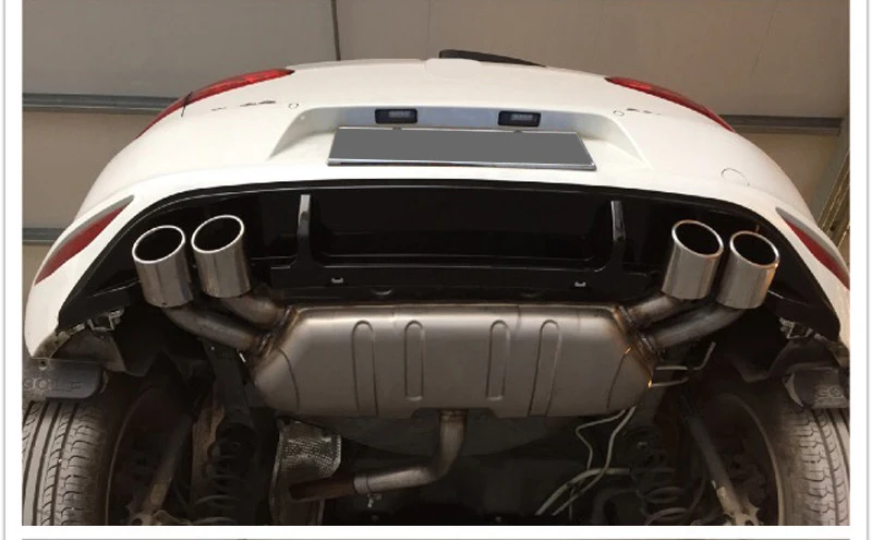 Muffler Exhaust Pipe With Diffuser For VW Golf 7 MK7 2012-2019 Refitted Upgrade To R Style GTI Auto Accessories