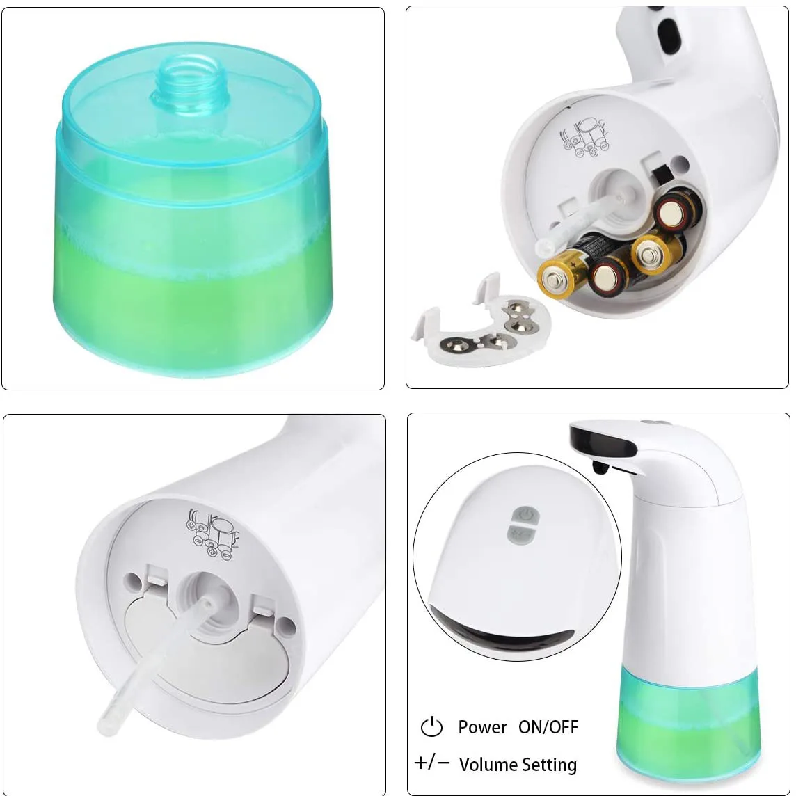 Touchless Battery Operated Dispenser Waterproof Hand Sanitizer