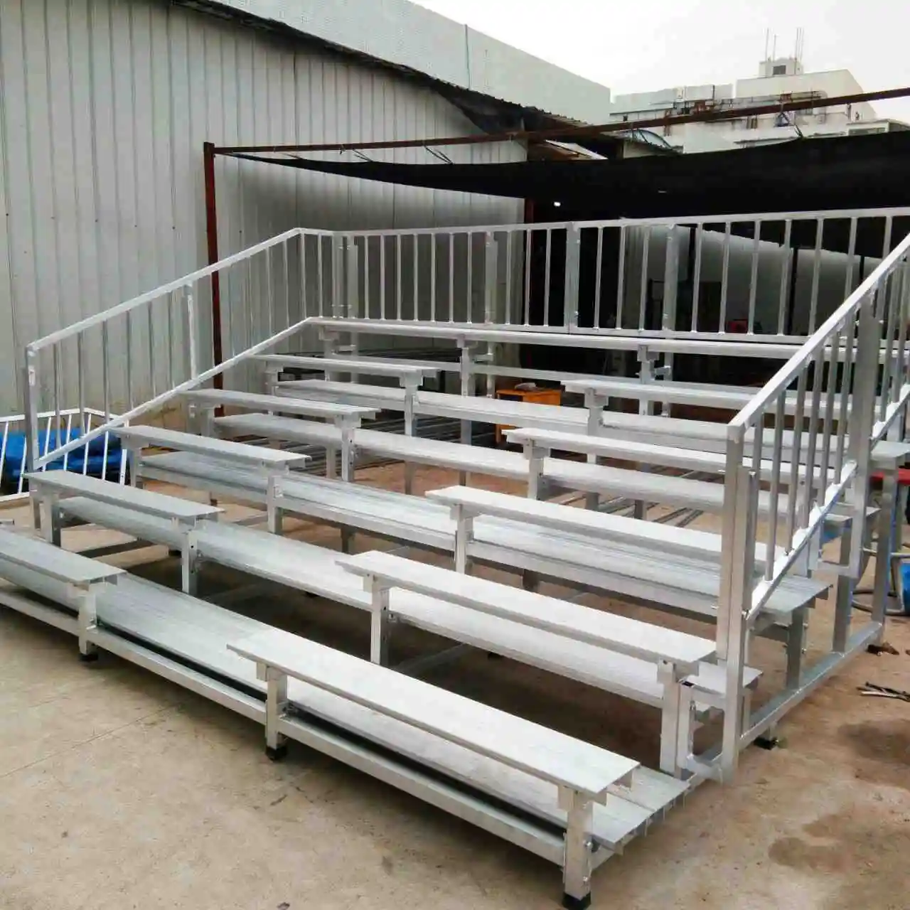 Aluminum Frame Bleachers Seating Sports Grandstands  Outdoor/Indoor Used for Sale