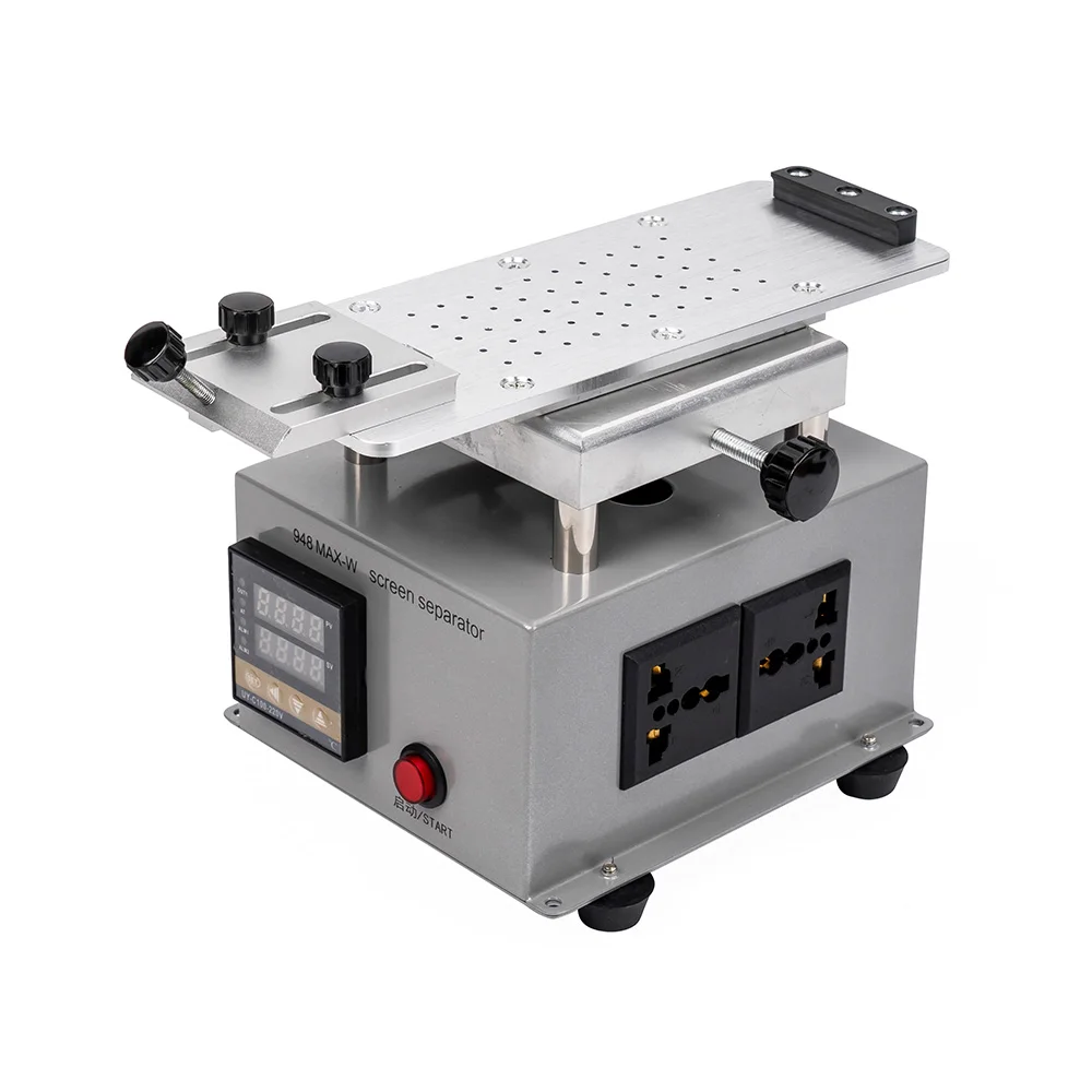 948MAX-W LCD 360 Degree Rotating Separate Glue Remove Machine For Samsung For iPhone