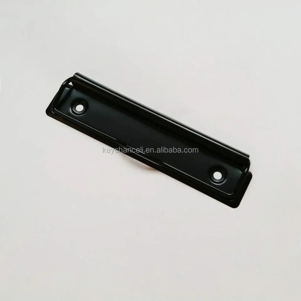 120mm Electrophoresis Black Flat Metal Clipboard Clip For Notebook Paper Buy Clipboard Clip