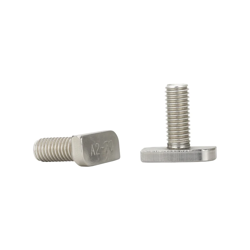 China Fasteners Production Stainless Steel T Shaped Head Bolts For