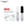 510 empty refillable Ceramic heating coil Guide system bud CH3 no cotton wickless ceramic cbd oil clearomizer