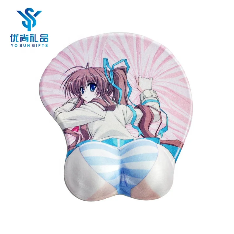Anime butt mouse pads