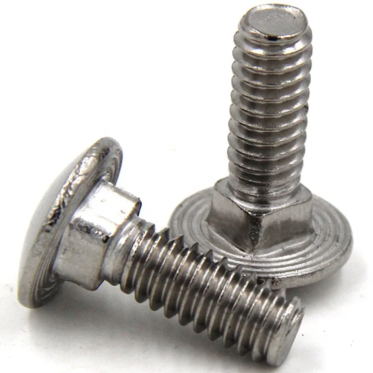 Stainless Steel Ss304 Flat Head Carriage Bolt Din603 M8 Buy Flat Head