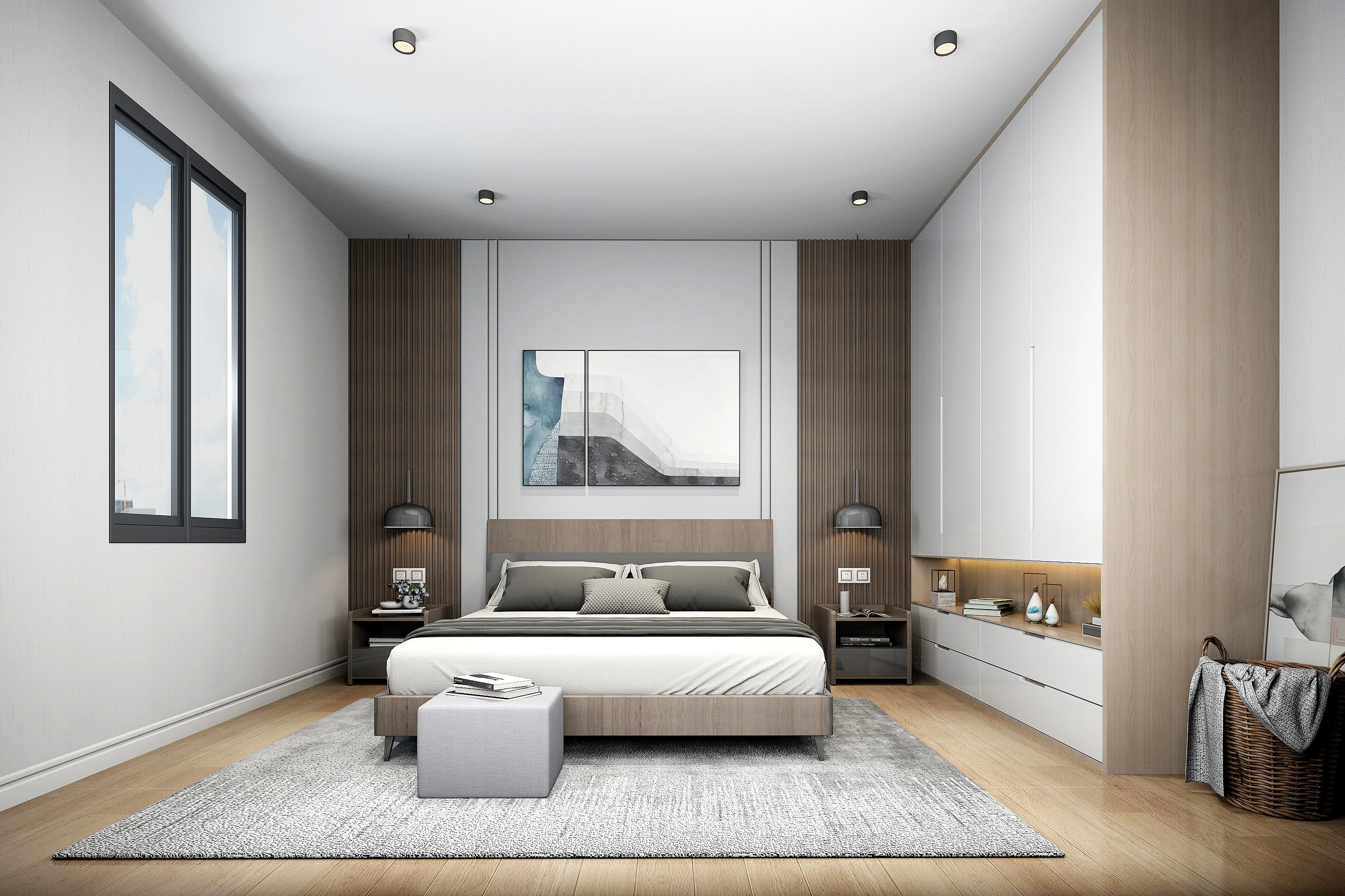 product melinco great wall panel pure white pvc wpc 3d decorative pp film board waterproof for hotel and apartment interior decor-6