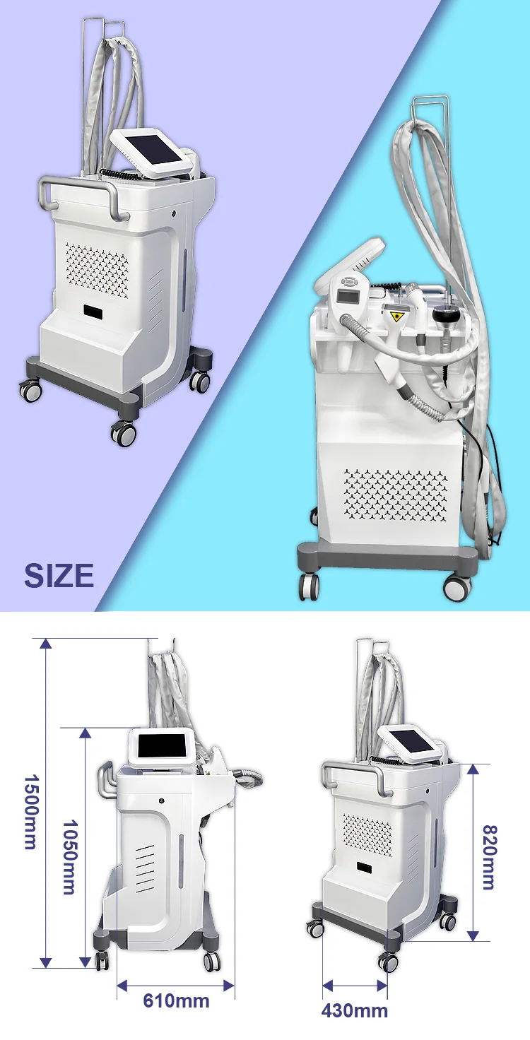 Infrared Laser Velashape Vacuum Roller RF vacuum body sculpting Slimming Electrotherapy Equipment vela shape 3