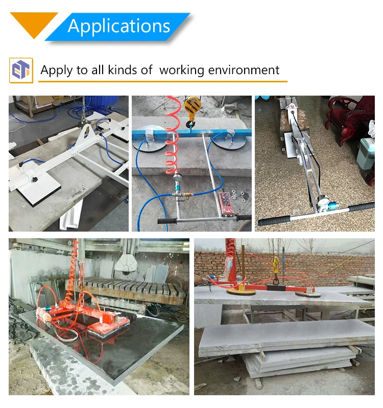 300KG Best Stone Slab Lifter Equipment Vacuum Tool for Heavy Granite ...