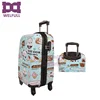 Top 5 luggage brands welfull colourful travel trolley luggage 4-wheel bag