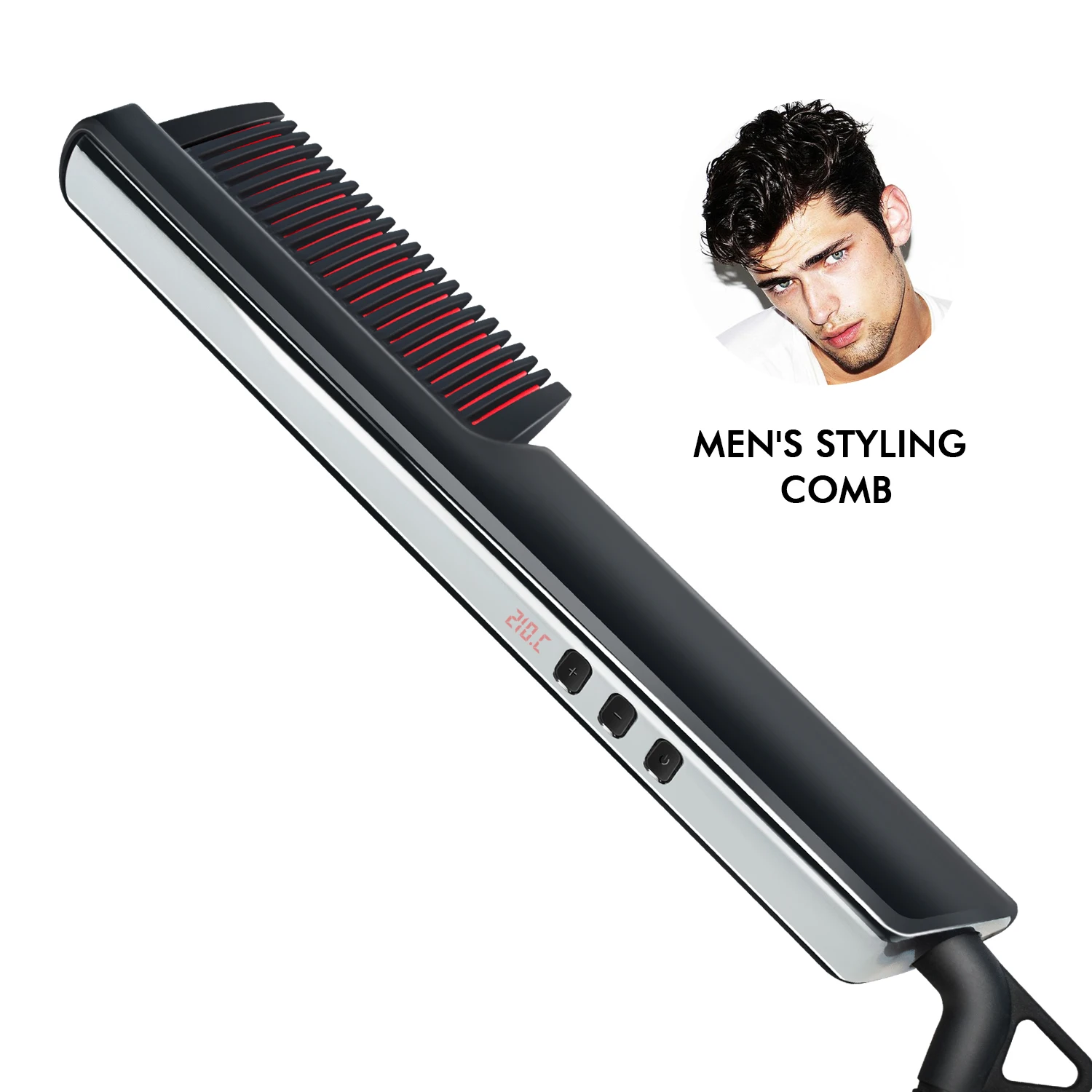 hair straightening comb machine