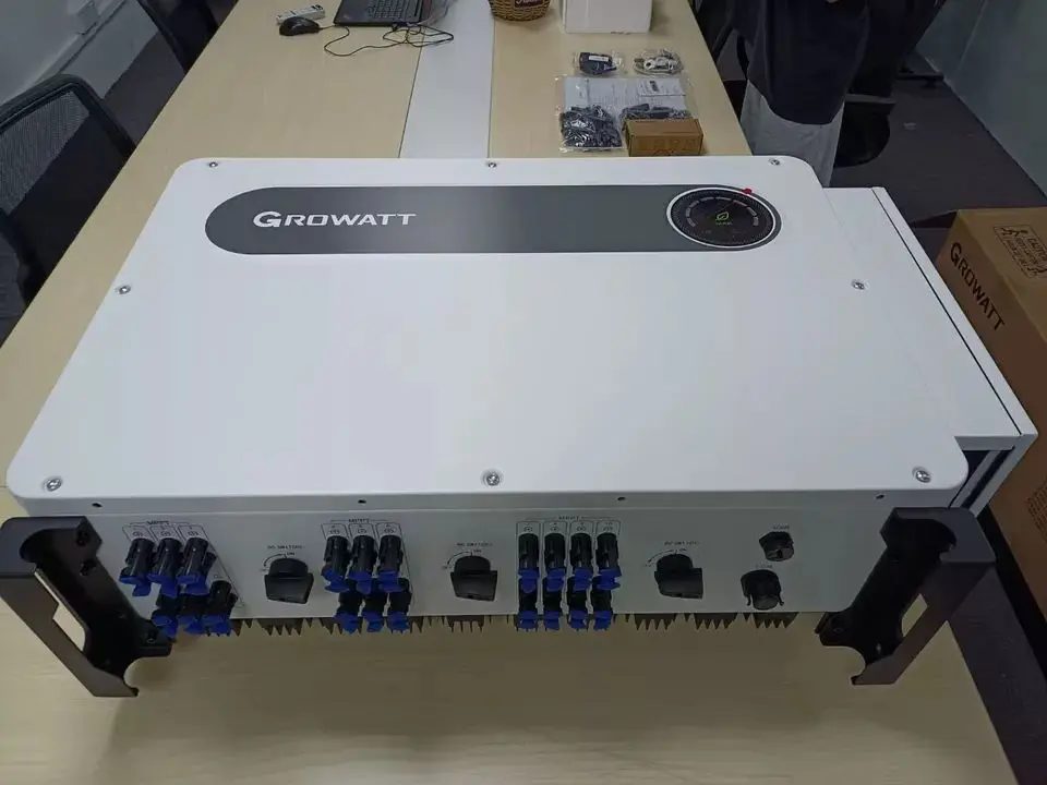 Growatt Max 50ktl3 Lv On Grid Inverter 3mppt 230v 400v 50hz 60hz In