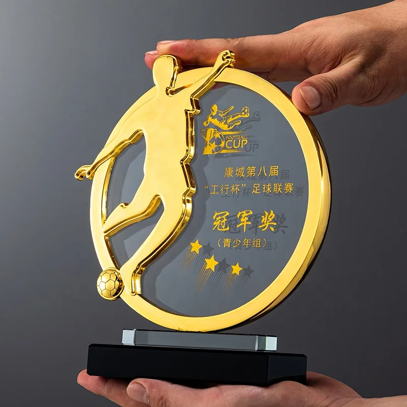 New Style Basketball Football Award Various Designs Sports Resin Trophy  For Custom Logo Etching supplier