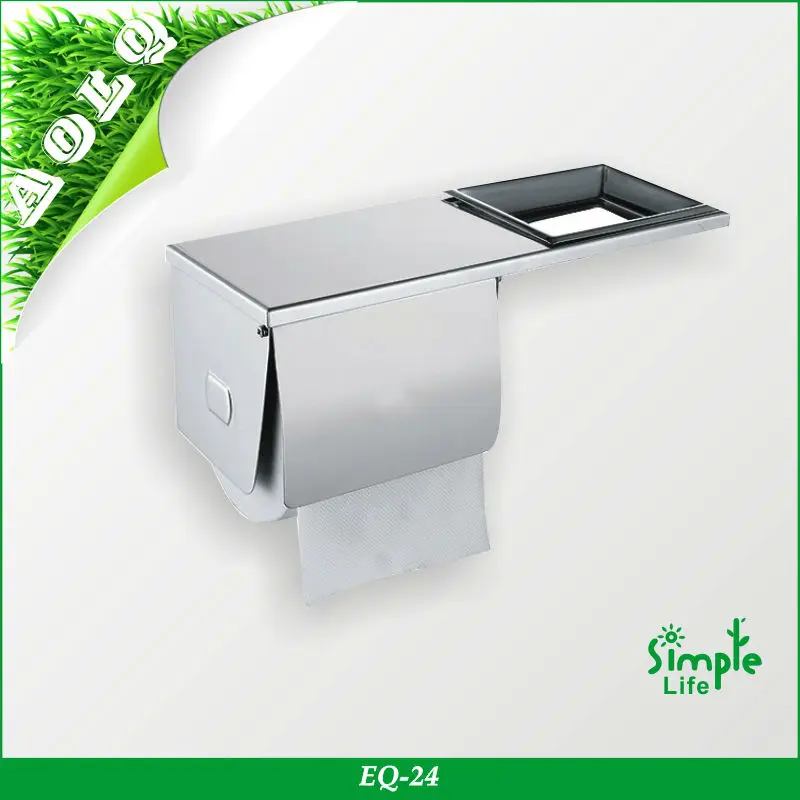 Stainless Steel Paper Dispenser Recessed Toilet Paper Holder Kitchen
