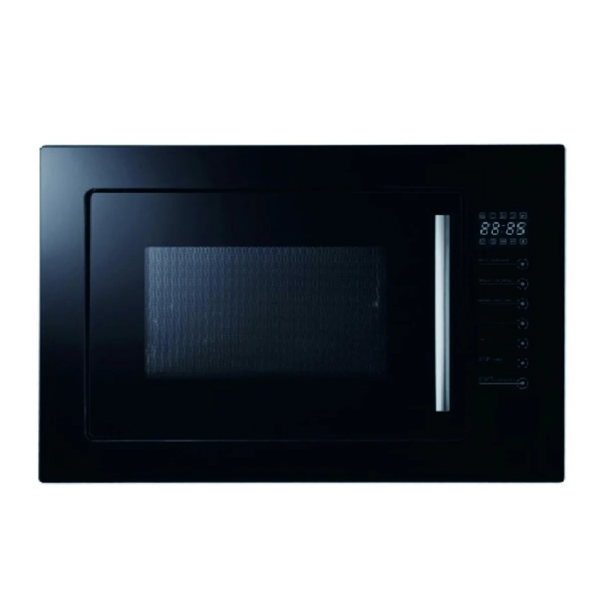 25l Built In Black Glass Microwave Oven With Grill Buy Microwave Oven