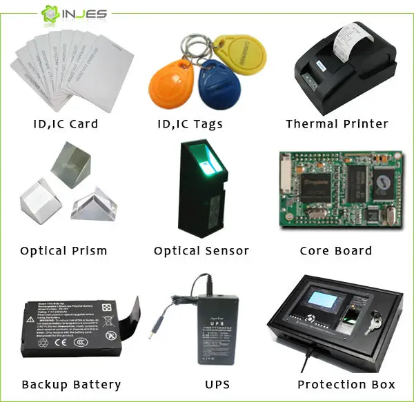 fingerprint time & attendance Payroll and HR solutions Time Recording Verification Fingerprint, password,card(optional) 