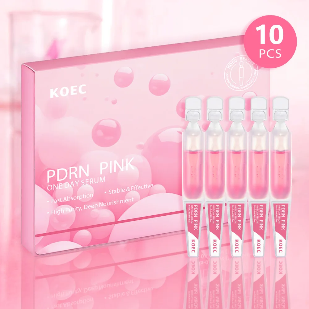 Hot Wholesale Customized Koec 10 Counts Hydrating PRRN Peptide Serum Anti-Aging Secondary Facial Korean Skin Care Products