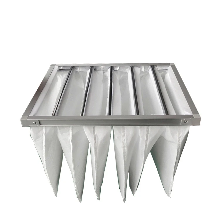 Medium Efficiency Pocket Air Filter Pouch Ahu Bag Filter G4 F5 F6 F7 F8