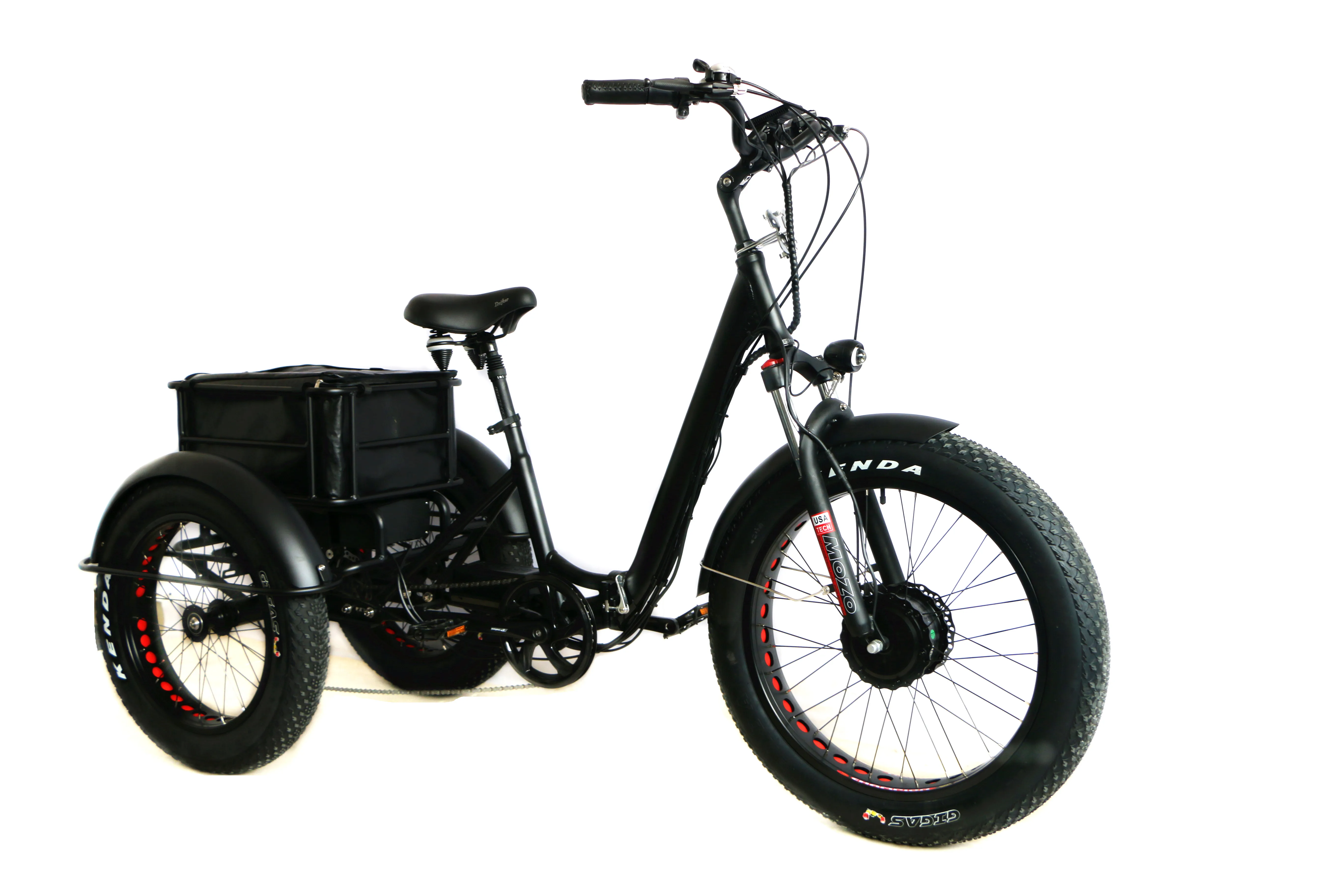 Tde-tc Electric Tricycle Cargo Tricycle 3 Wheel Electric Bike - Buy ...