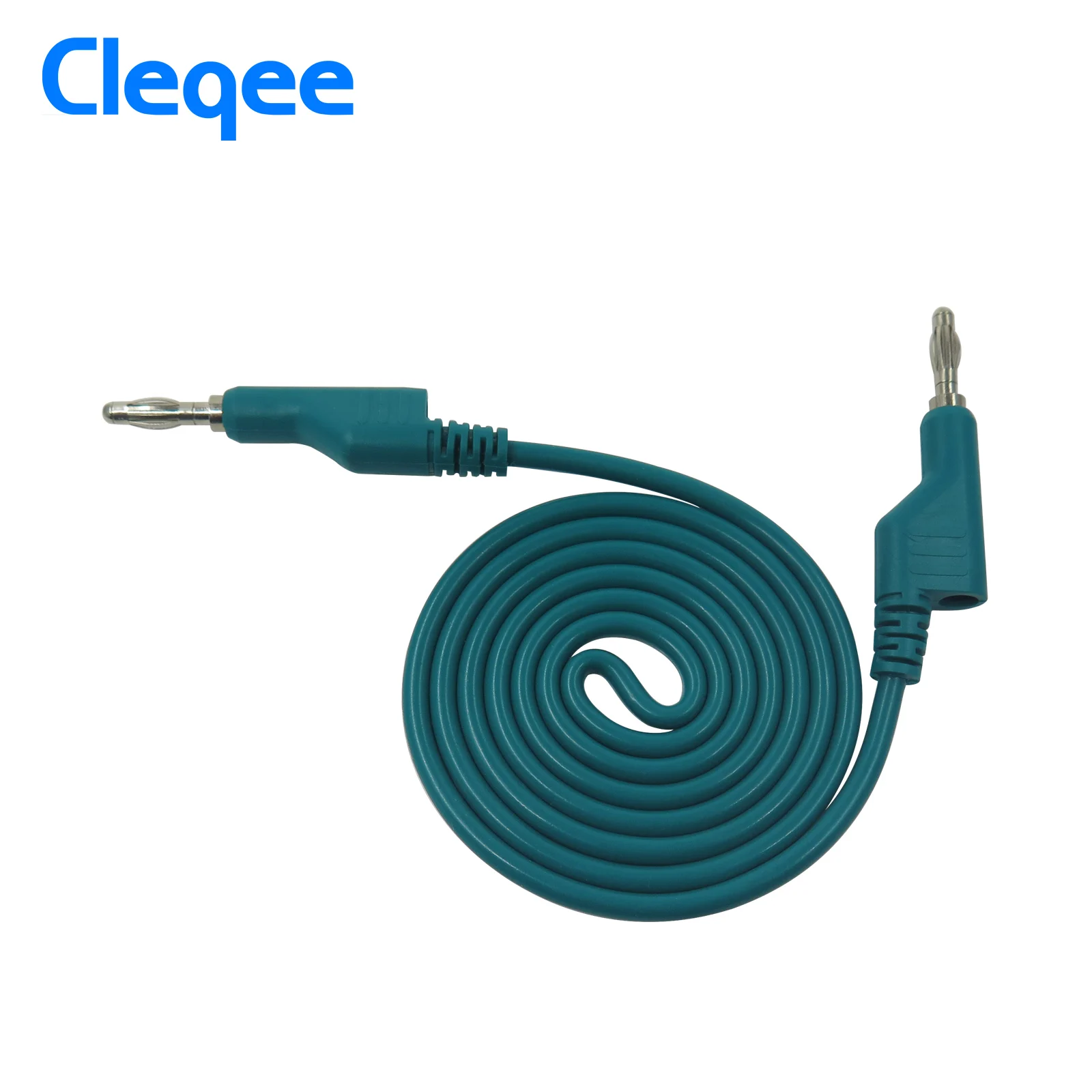 Cleqee P Pcs Mm Copper Banana Plug To Banana Plug Multimeter Test Leads Soft Pvc Cable