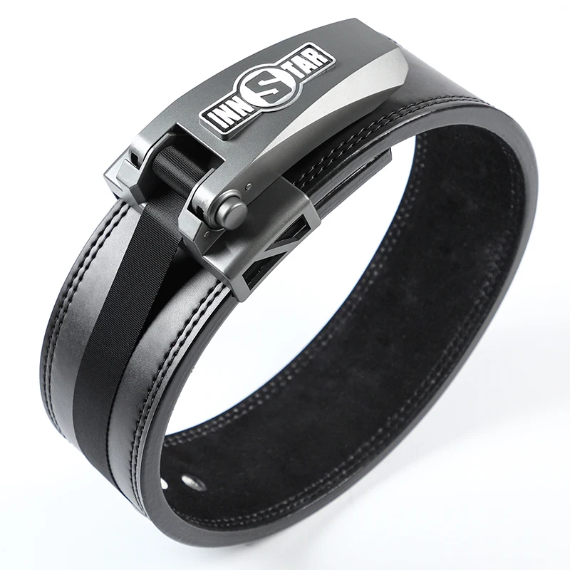 Innstar Millimeter Level Precise Adjustment Cowhide Powerlifting
