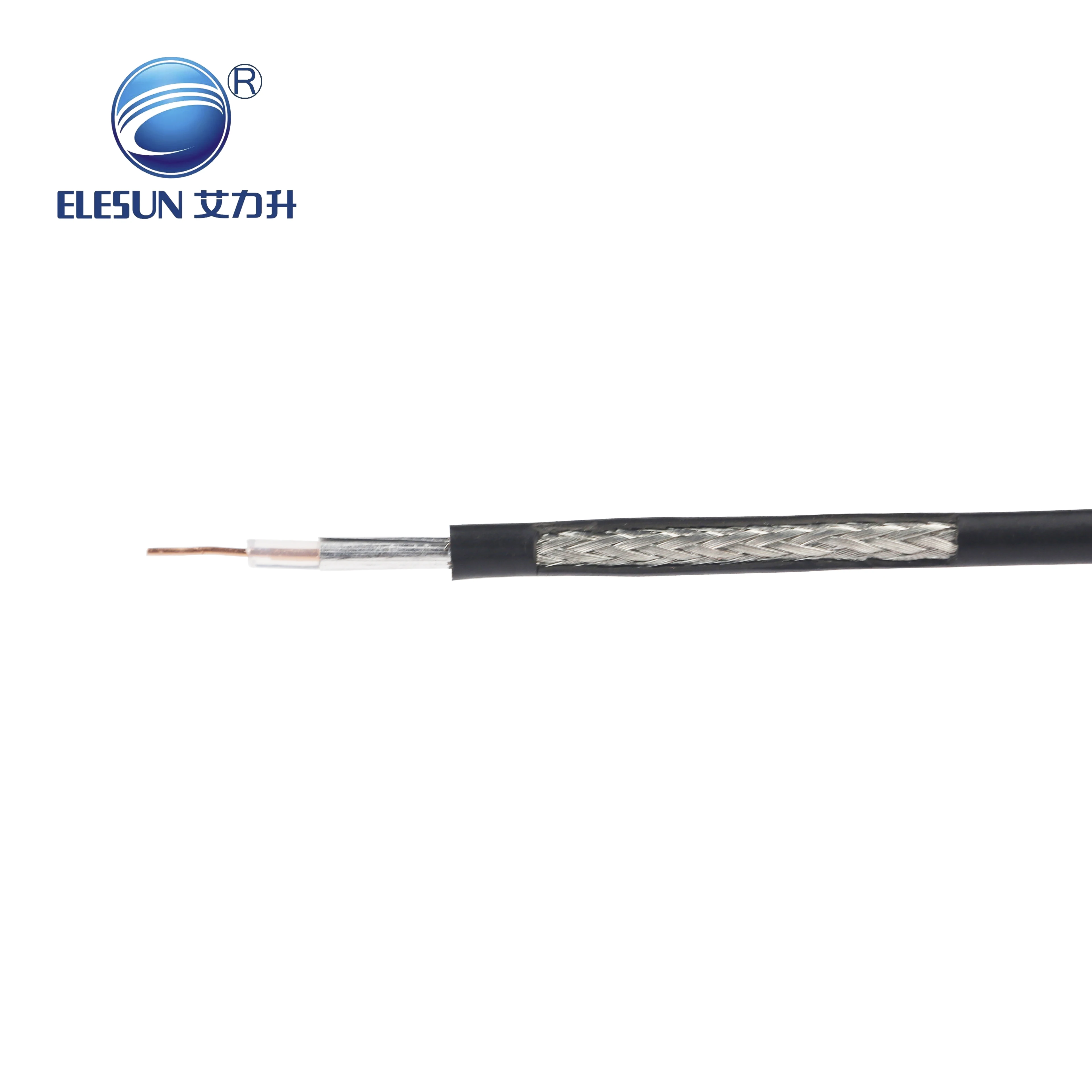 50ohm Alsr100 RF Coaxial Cable with PE Insulation details