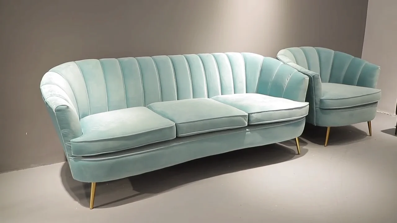 metal base home furniture - buy modern velvet fabric sofa,living