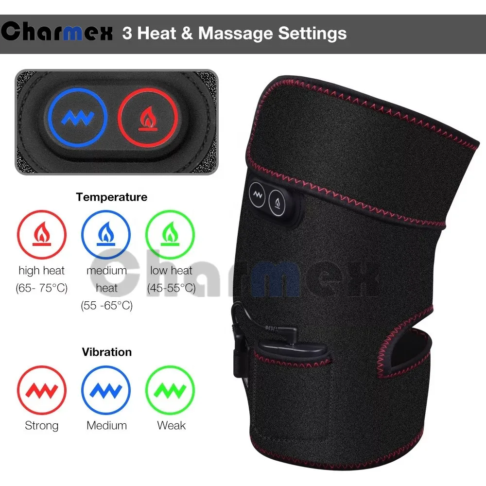 heated knee massager