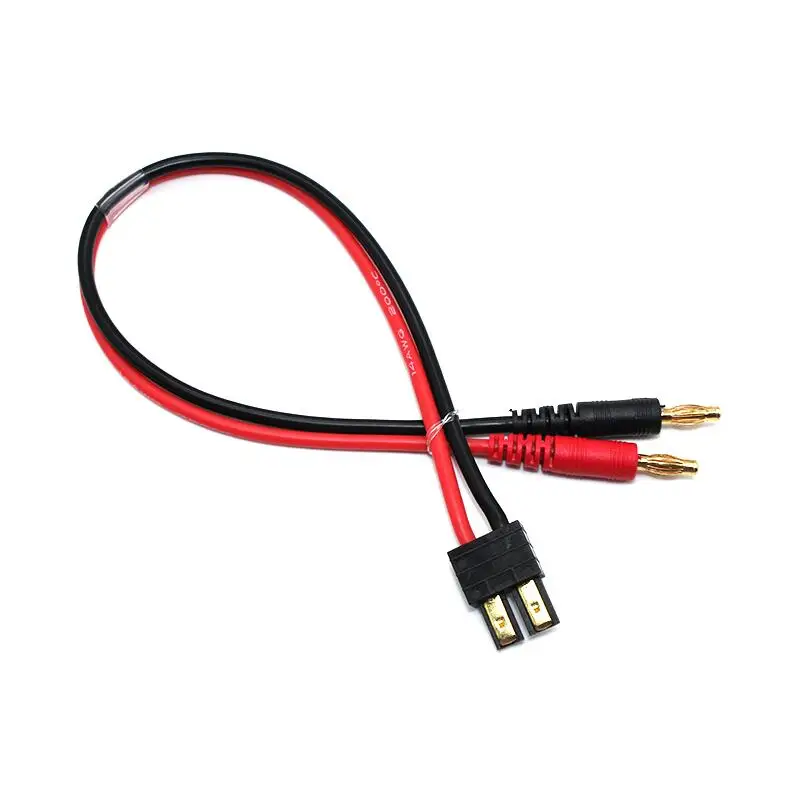 EC3 to 4.0mm Banana Bullet Plug Connector With 12AWG Silicone Cable 30CM 