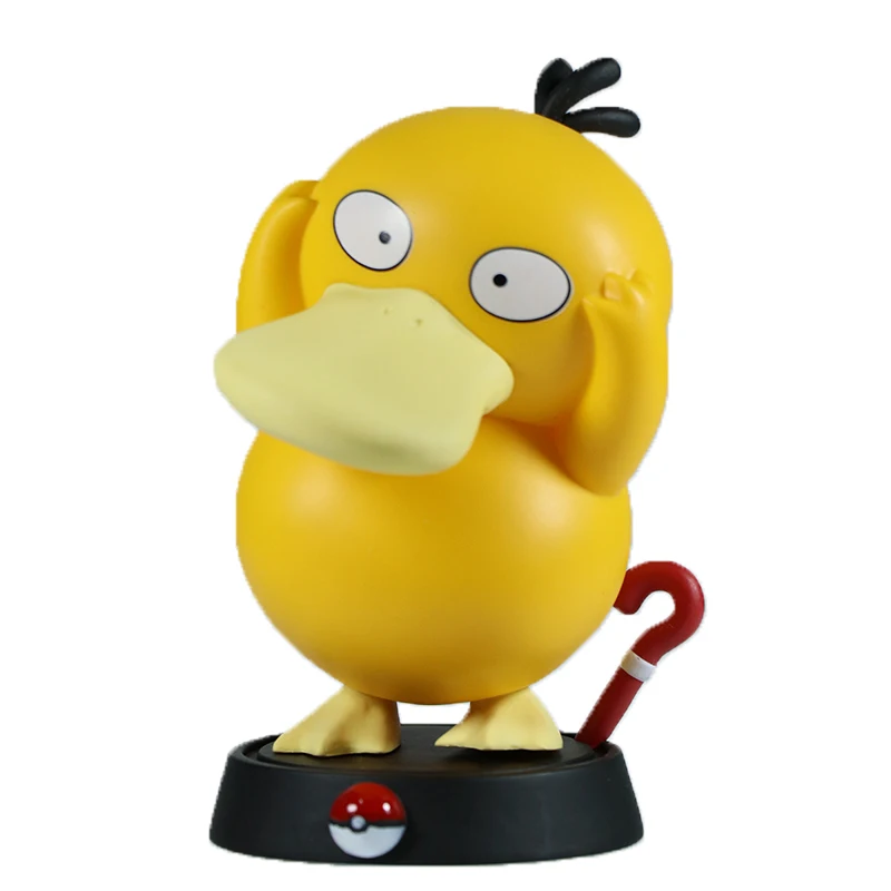 Japanese Anime Question Mark Psyduck Anime Figure Model Ornaments ...