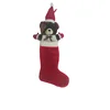Wholesale custom red Christmas Ornaments Socks Stocking
