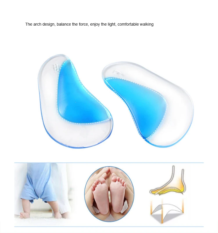 soft insoles for flat feet