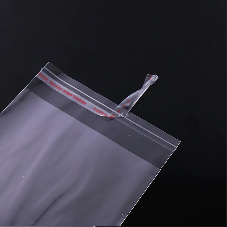 Self Adhesive Seal Clear Plastic Bags Transparent Storage Plastic Opp ...