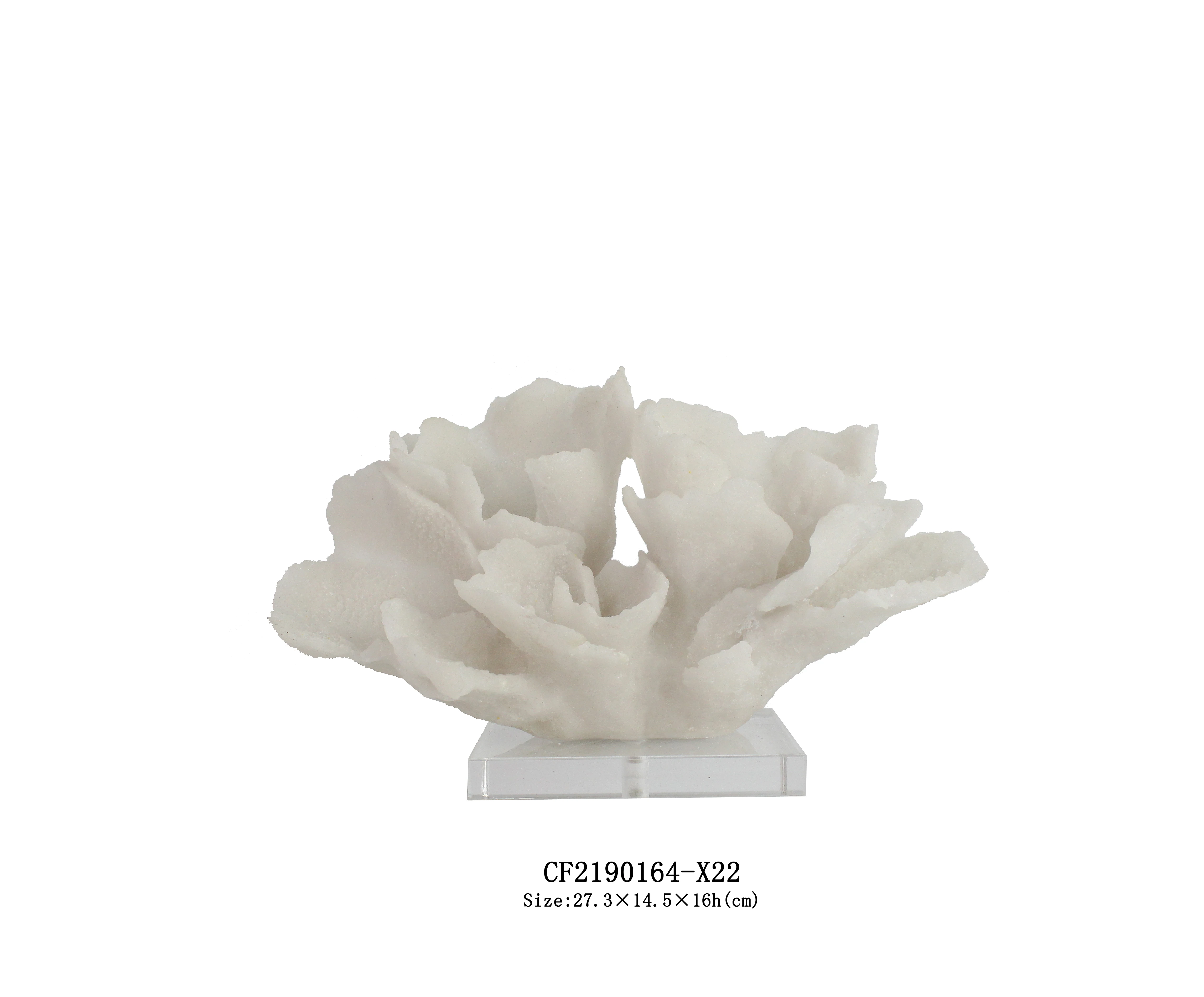 Wholesales Artificial Resin Coral Sculpture and Model Acrylic Base Aquarium for Home and Hotel Decor Ocean and Nature Theme manufacture