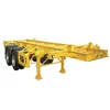 2/3 Axles 20-40-45ft air suspension light tare weight Extendable slider skeletal Container Chassis semi-trailer for sale